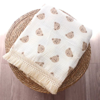 Organic Baby Teddy Blanket