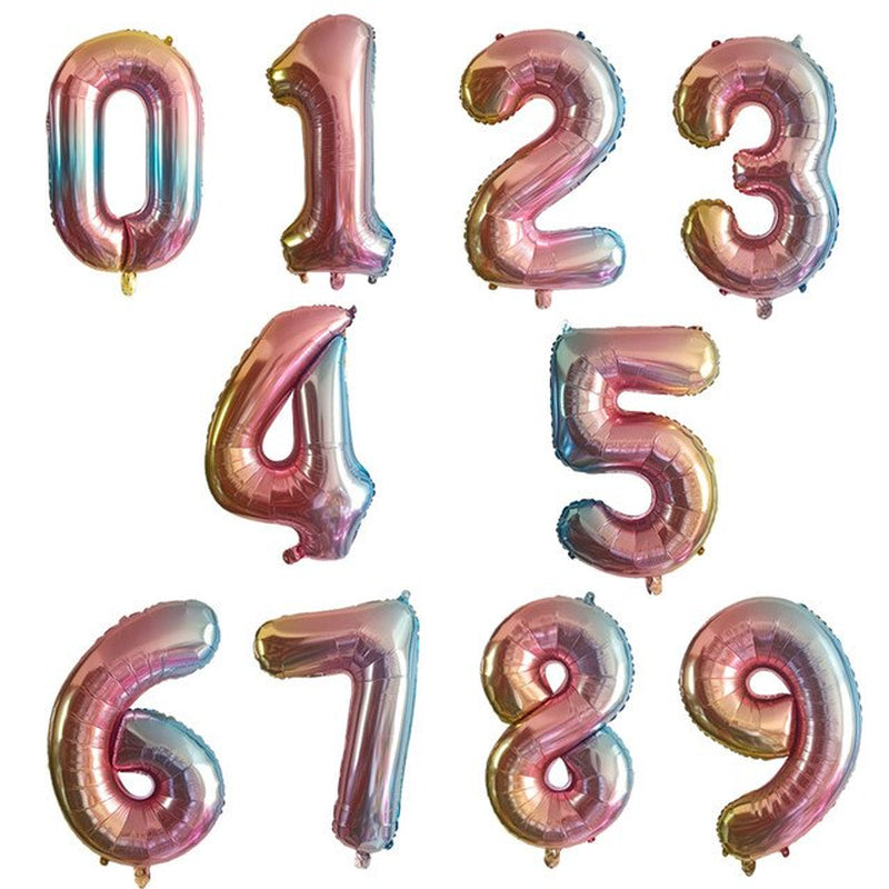 Numbers Balloon Collection 