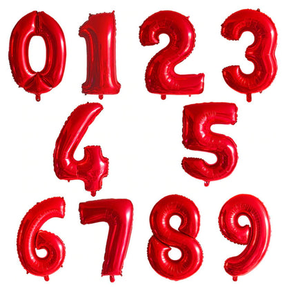 Numbers Balloon Collection 